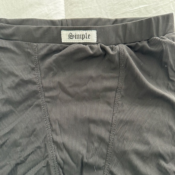 adika SIMPLE fitted black boxer short - Picture 4 of 6